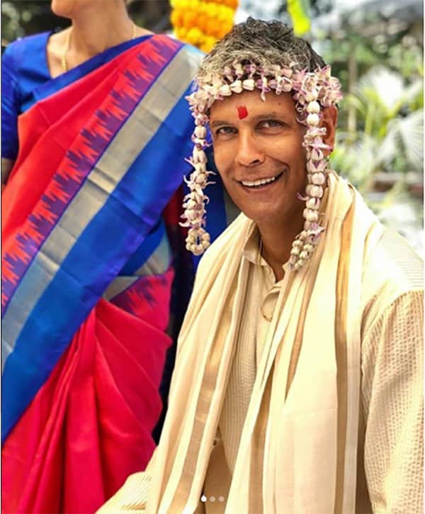 milind soman and ankita konwar wedding first pic