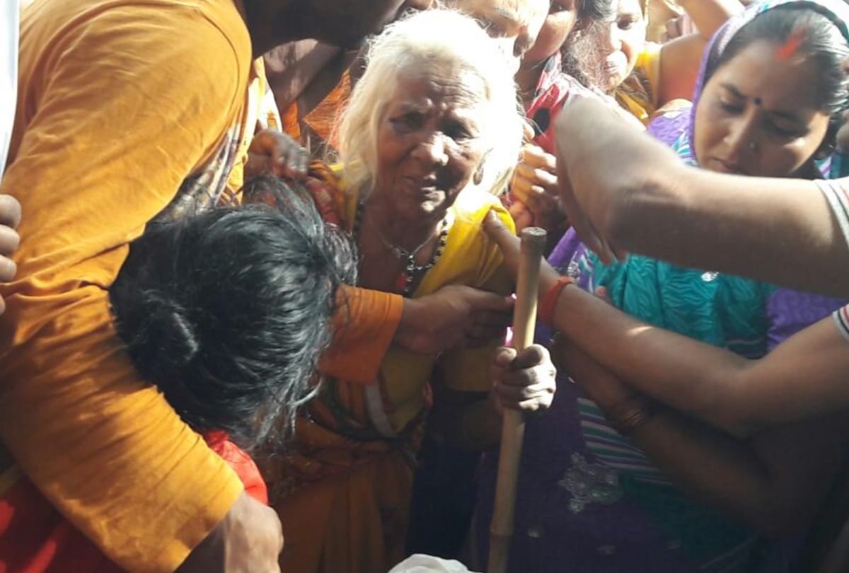 funeral of martyred anil kumar maurya
