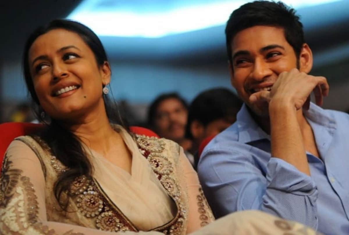 mahesh babu kissed wife namrata shirodkar share pic on instagram