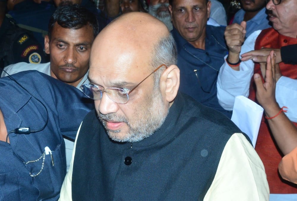 amit shah to spend nights in villages in uttar pradesh.