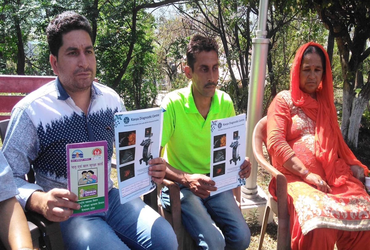 due to doctors negligence child died of Suffocation in mother stomach