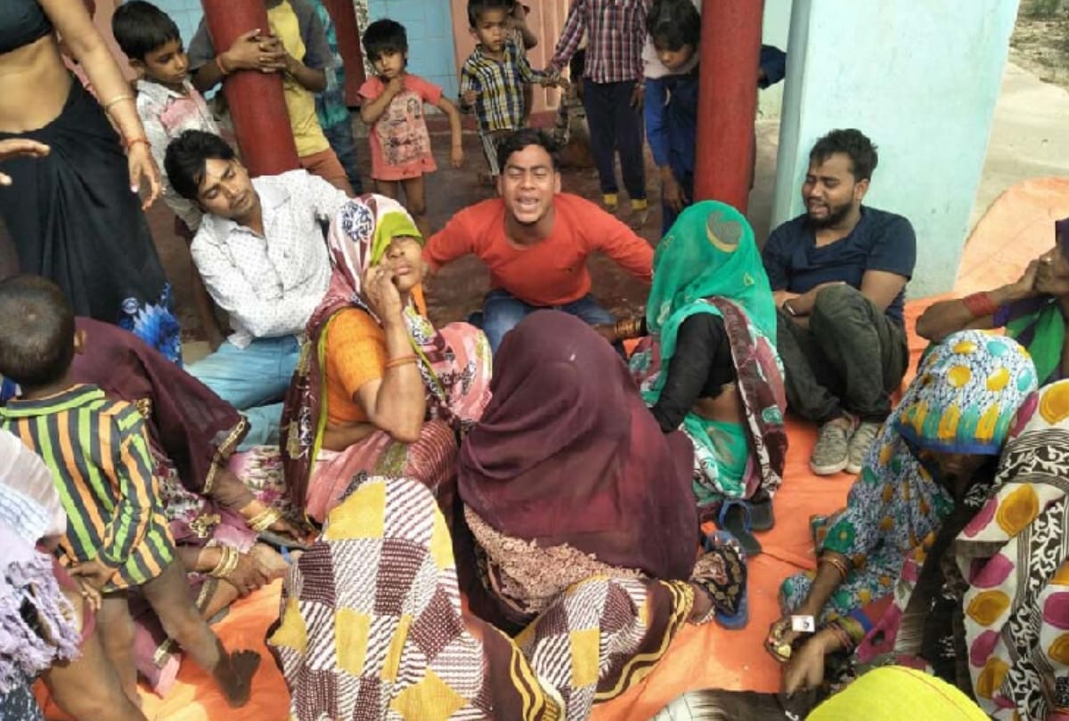 lady and her son was burnt alive and in the case of dowry