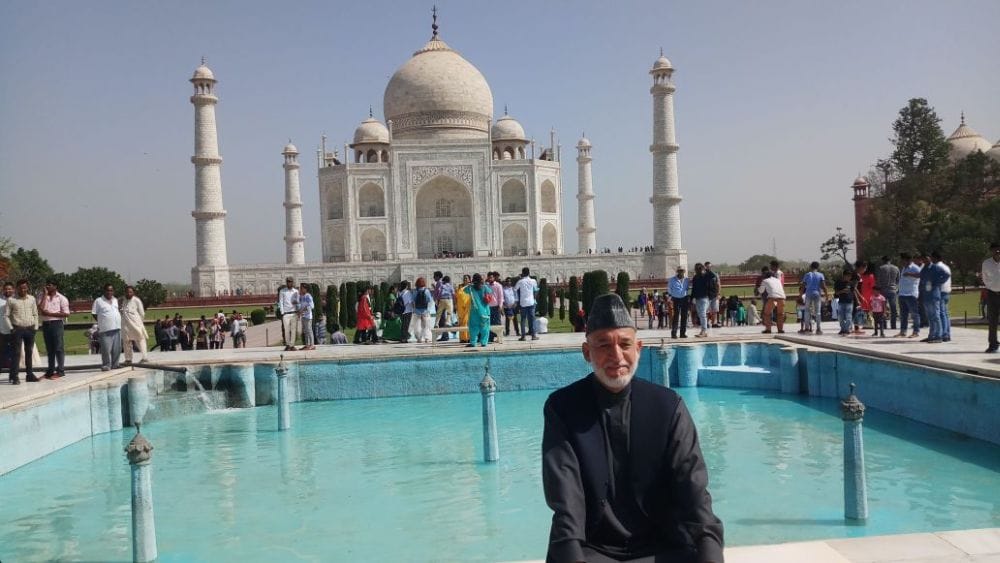 Hamid Karzai on India three-day tour