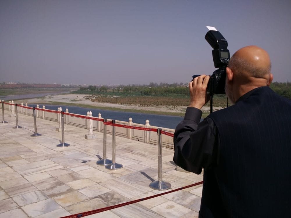 agra hamid karzai photographed the taj mahal 