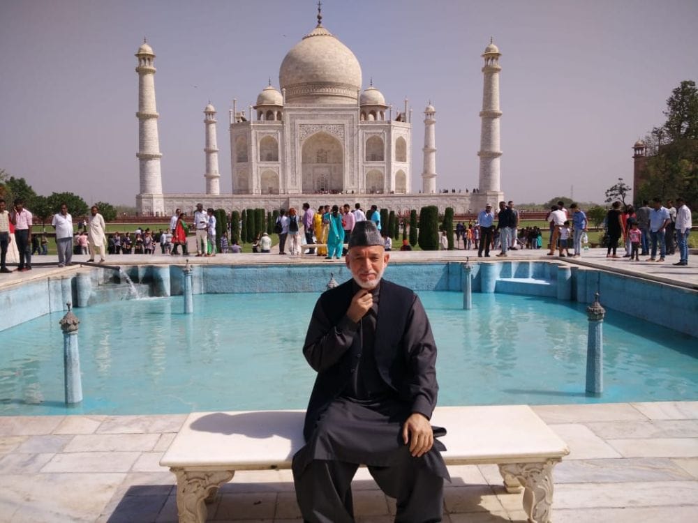 agra hamid karzai photographed the taj mahal 