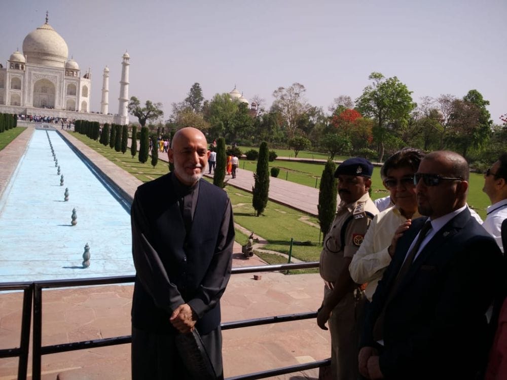agra hamid karzai photographed the taj mahal 