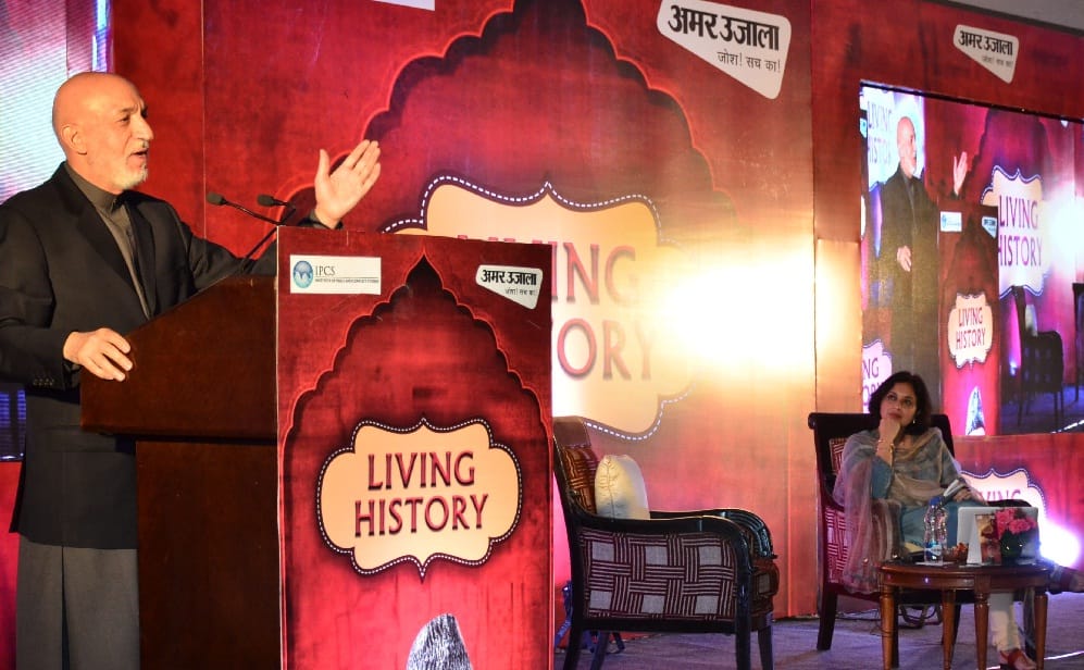 agra hamid karzai told about his student life in amar ujala  living history 