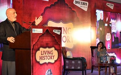 Hamid karzai addresses first series of ipcs living history series organized in agra 