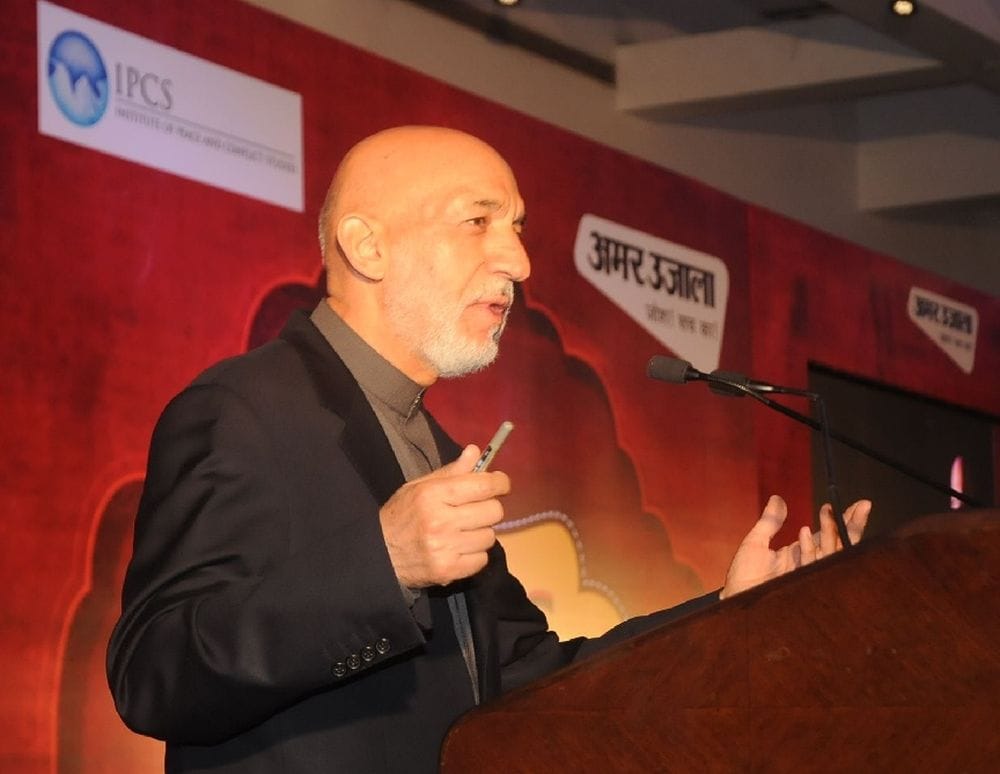 agra hamid karzai answered questions in amar ujala living history