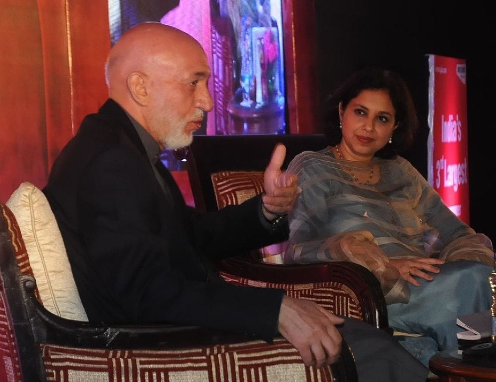 agra hamid karzai answered questions in amar ujala living history
