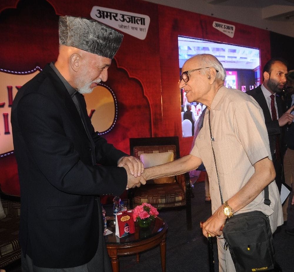 agra hamid karzai answered questions in amar ujala living history