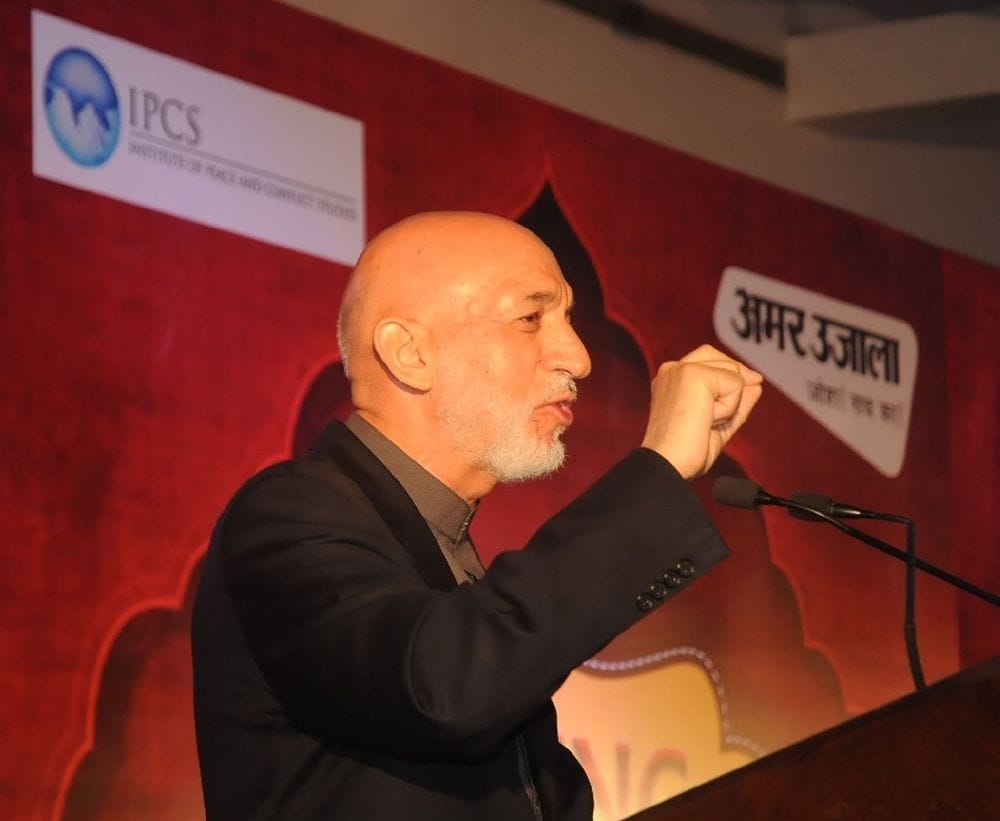 agra hamid karzai answered questions in amar ujala living history
