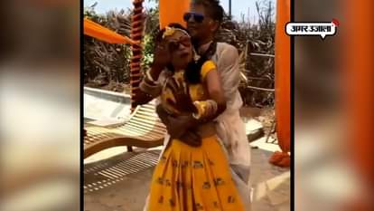 MILIND SOMAN AND GIRLFRIEND ANKITA HALDI RITUALS