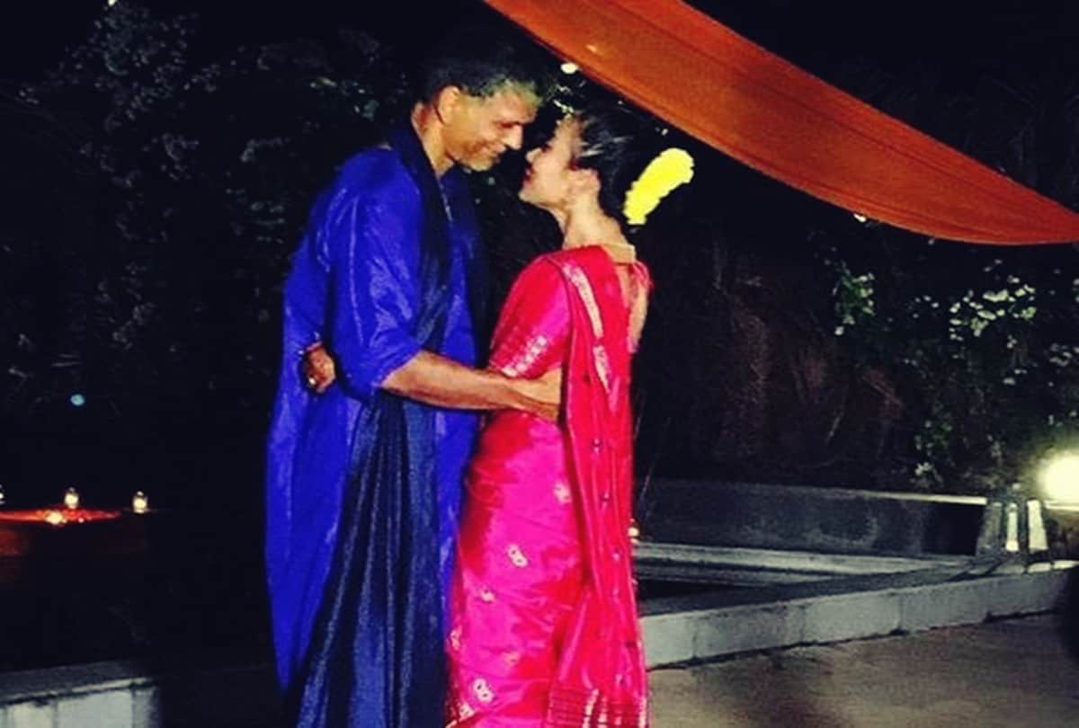 see first video of milind soman and ankita konwar wedding 