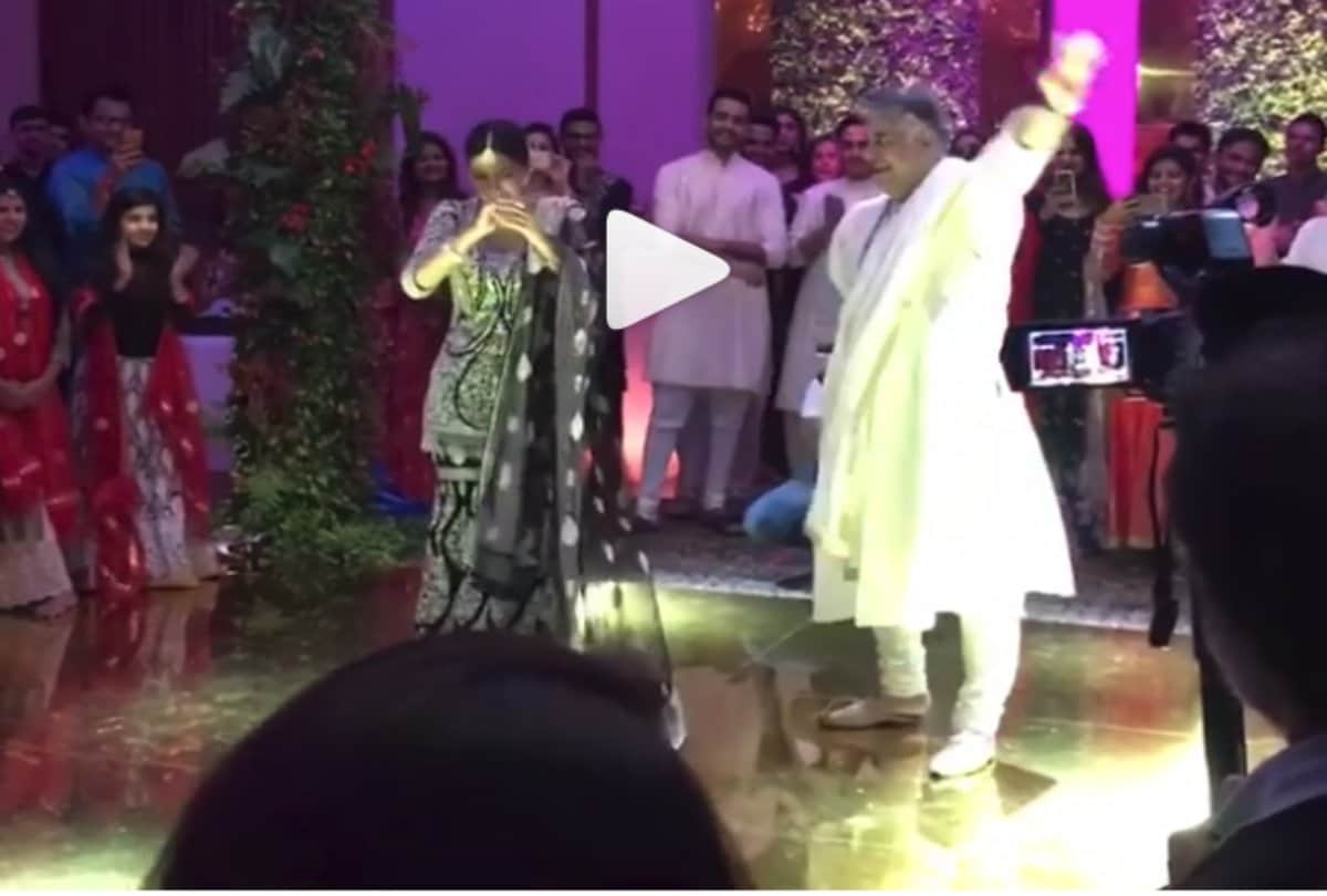 jaya bachchan and sonam kapoor dance video viral