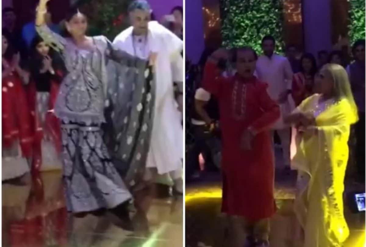 jaya bachchan and sonam kapoor dance video viral