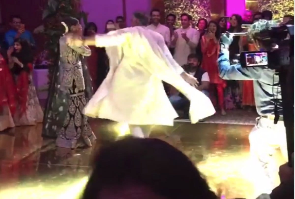 jaya bachchan and sonam kapoor dance video viral