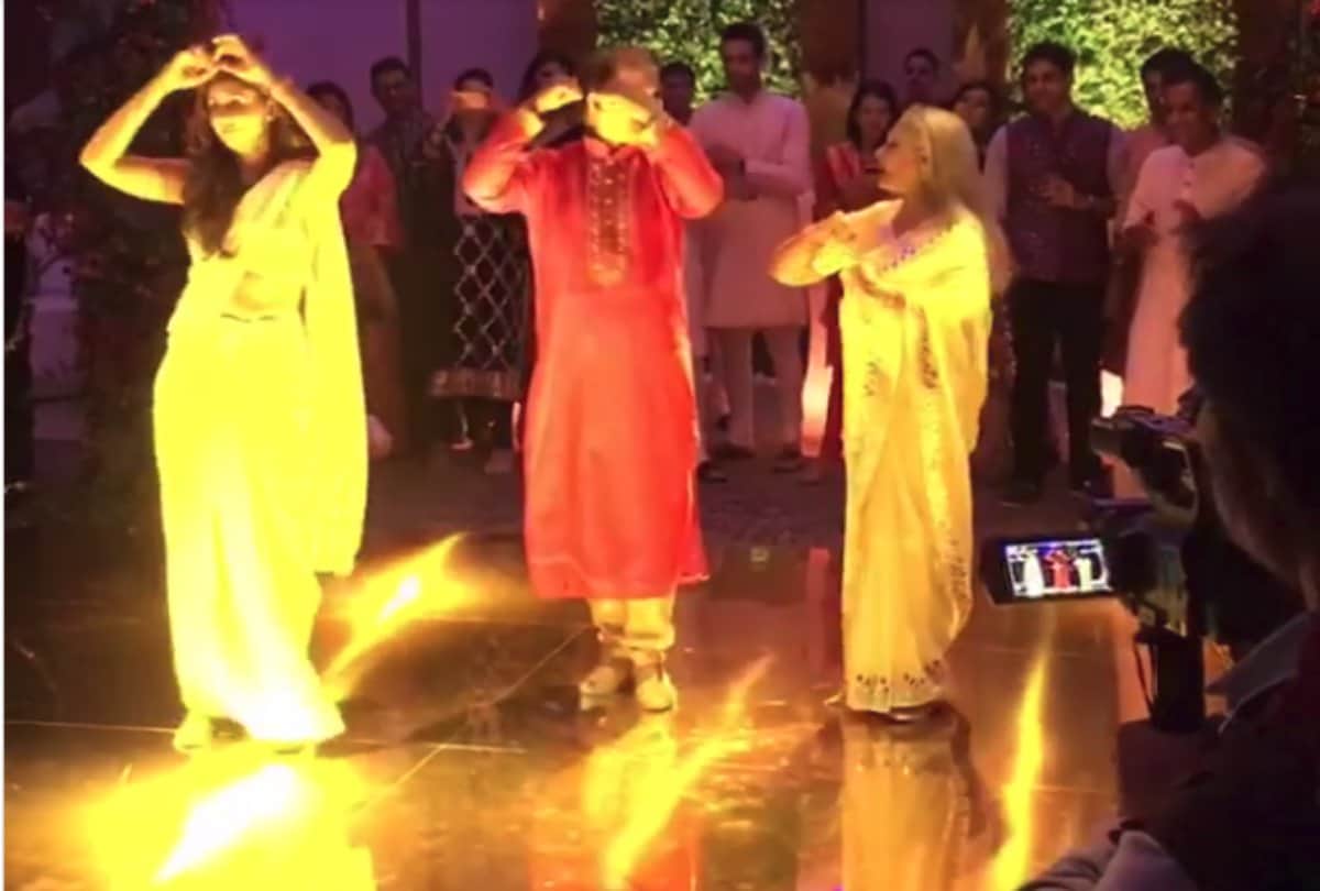 jaya bachchan and sonam kapoor dance video viral