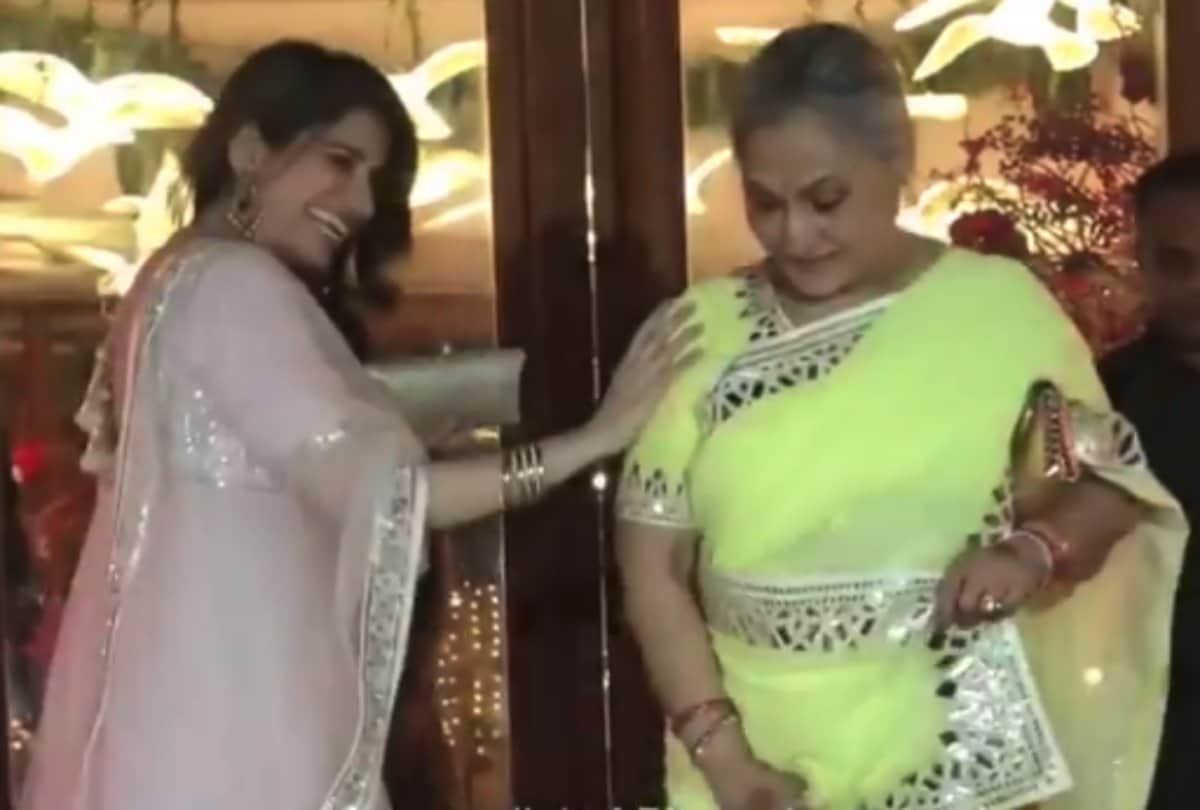 social media users troll to jaya bachchan at sandeep khosla niece wedding party