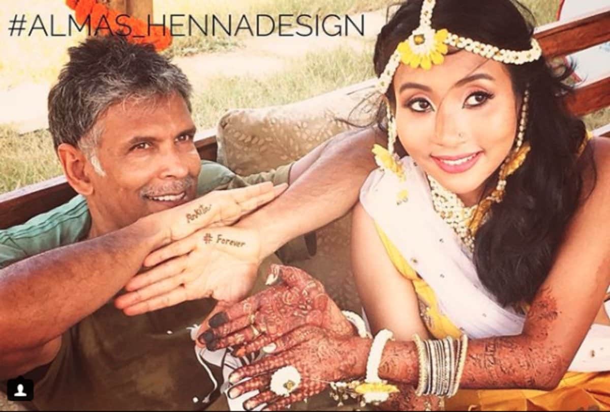milind soman workout on marriage day know when start his love story