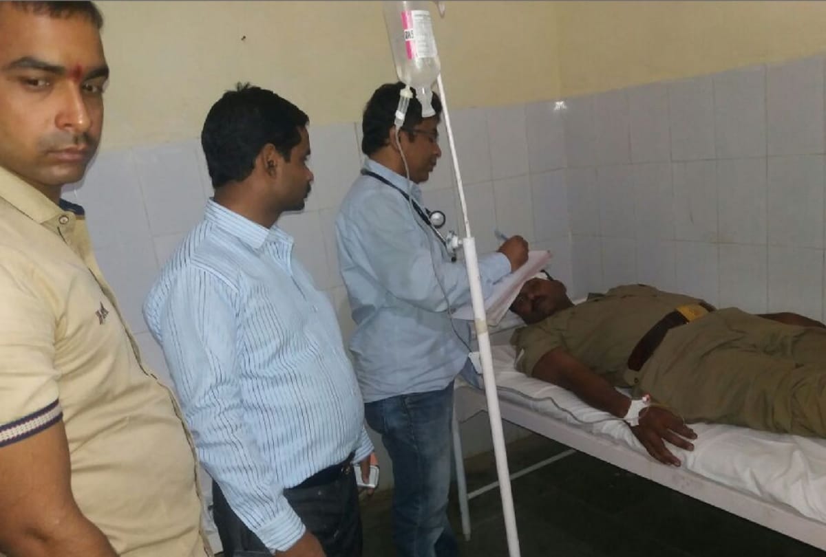 siddharth nath singh fleet car met with an accident in faizabad
