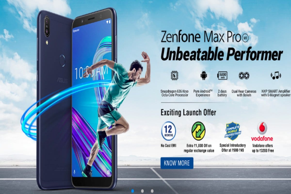 Asus Zenfone Max Pro M1 को आज कर सकेंगे प्री-ऑर्डर, रेडमी नोट 5 प्रो को देता है कड़ी टक्कर Asus Zenfone Max Pro M1 available for pre-order in India today from Flipkart