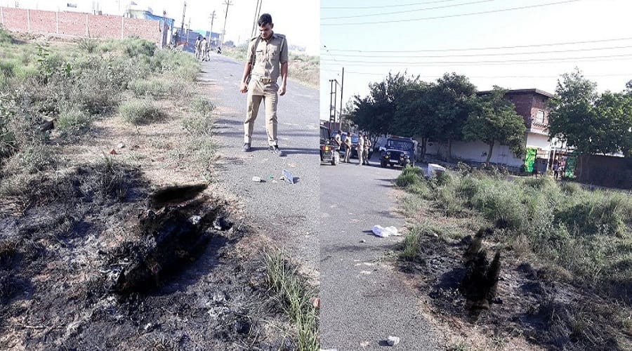 murder of woman in Baghpat, dead body burned