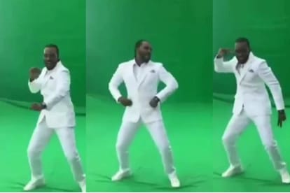 Chris gayle dance on sapna chaudhary song teri ankhya ka yo kajal