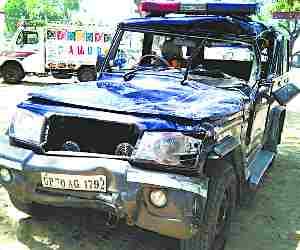 Health minister fleet vehicle met accident