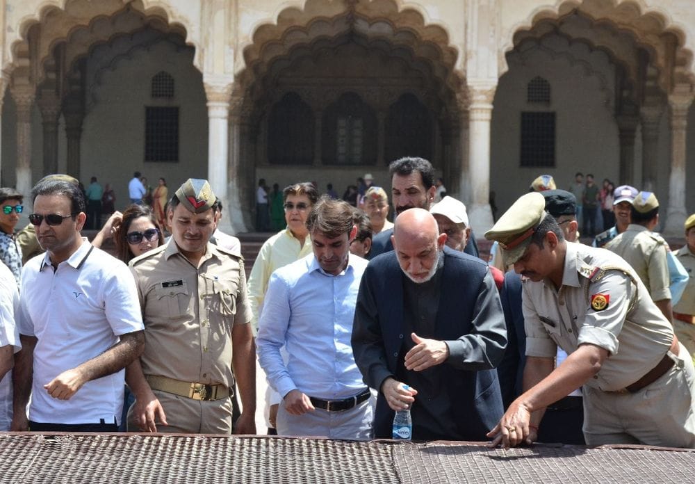 agra hamid karzai told about his student life in amar ujala  living history 