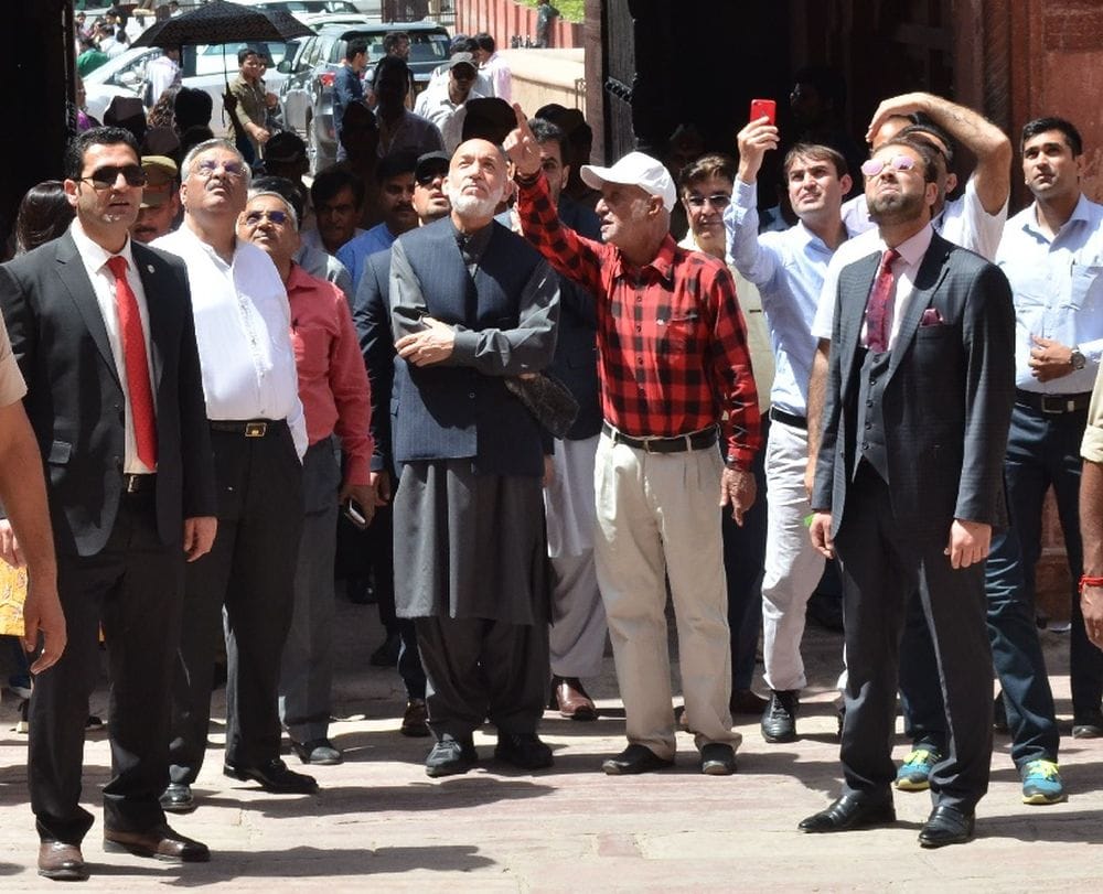 agra hamid karzai told about his student life in amar ujala  living history 