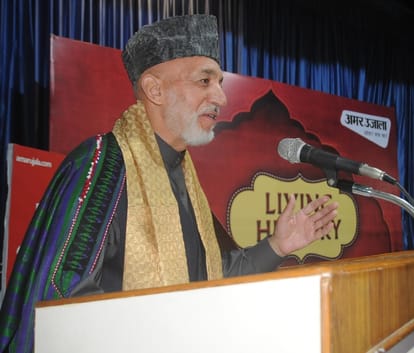 hamid karzai visited st peter's college in agra