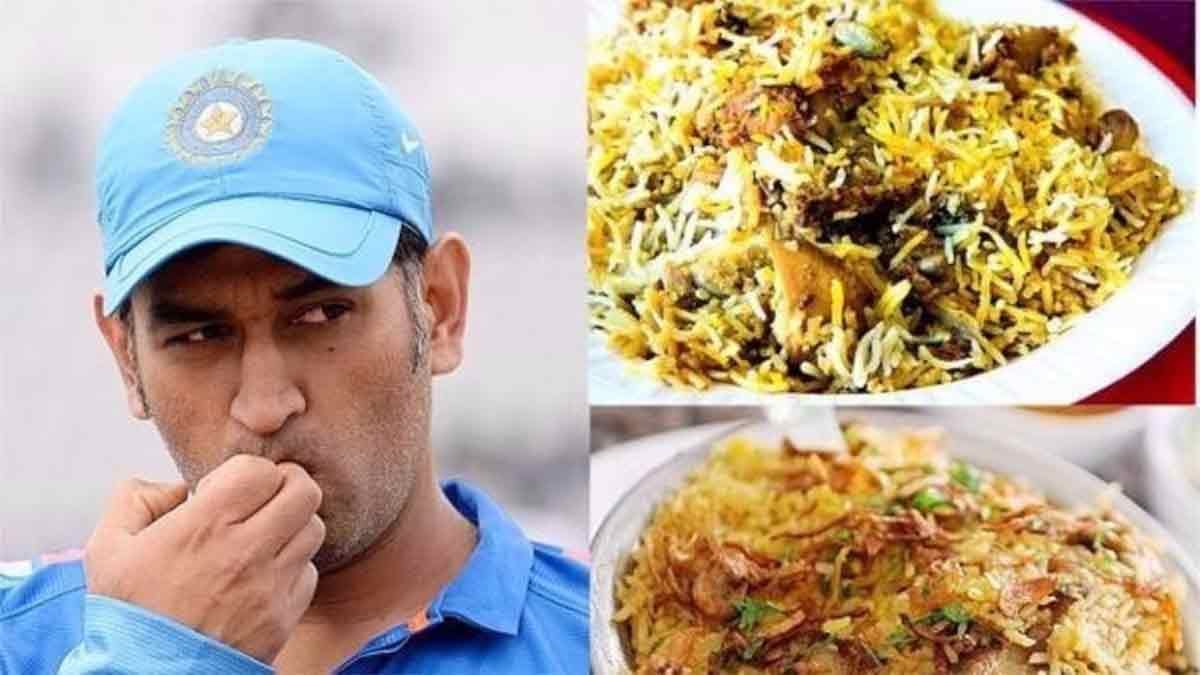 ms dhoni decided to check out of the hotel to eat home made biryani reveals ambati rayudu
