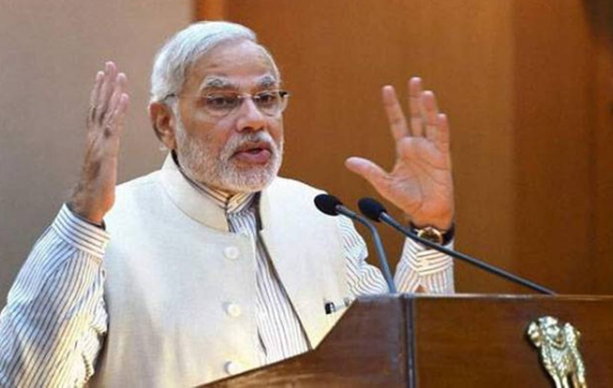 prime minister narendra modi to address village pradhan today.