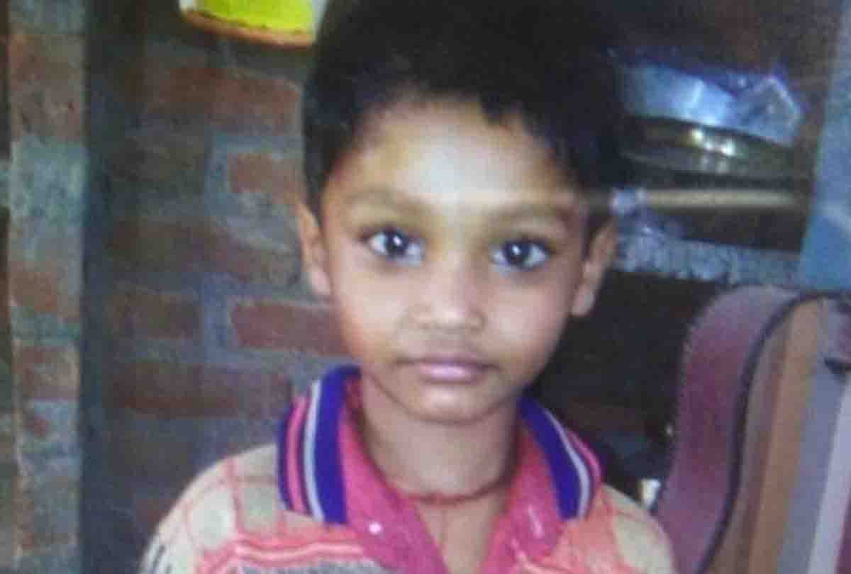 7 year old boy burnt alive in house