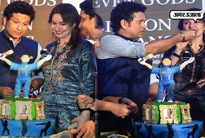 SACHIN TENDULKAR BIRTHDAY CELEBRATED BY FANS OUT SIDE HIS HOME