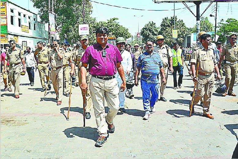 Encroachment removal campaign in Muzaffarnagar