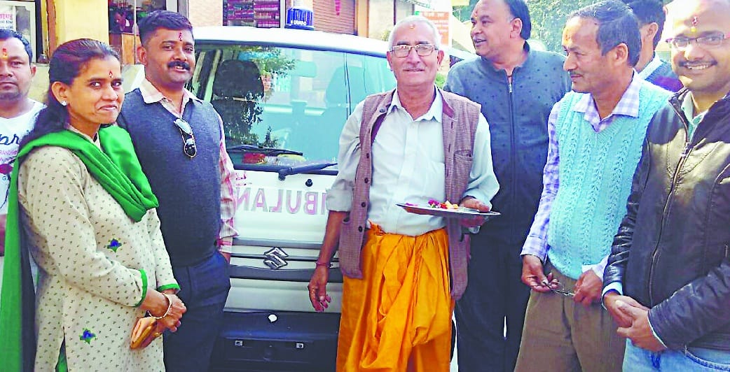 Kanda hospital gets ambulance