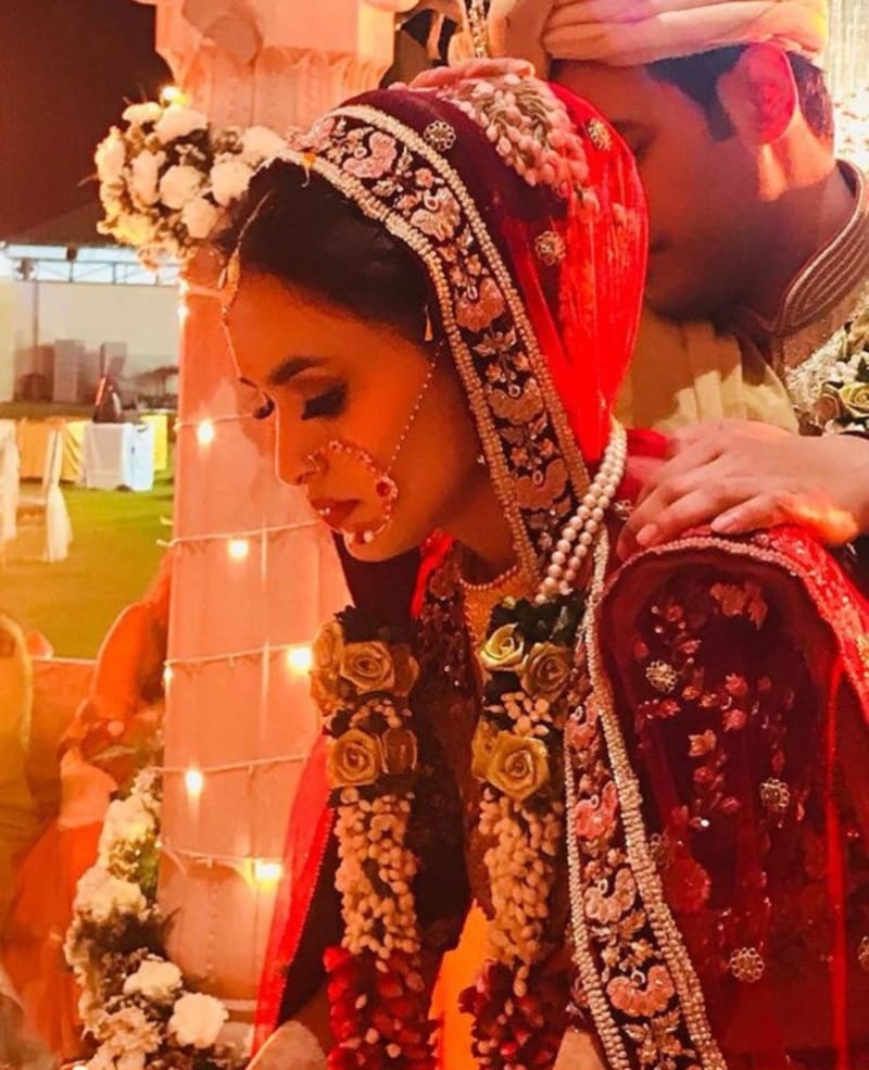anukriti gusain marriage photos