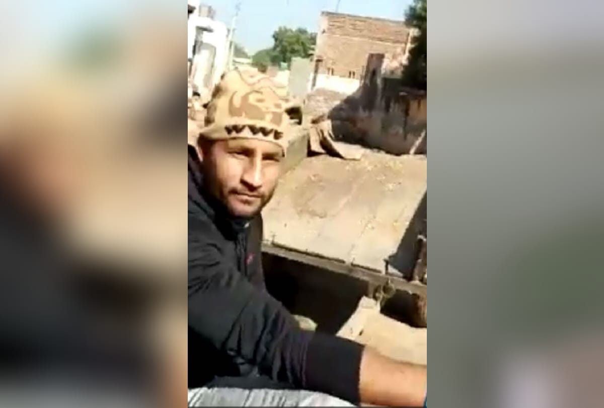 funeral of gangster balraj bhati in bulandshehar