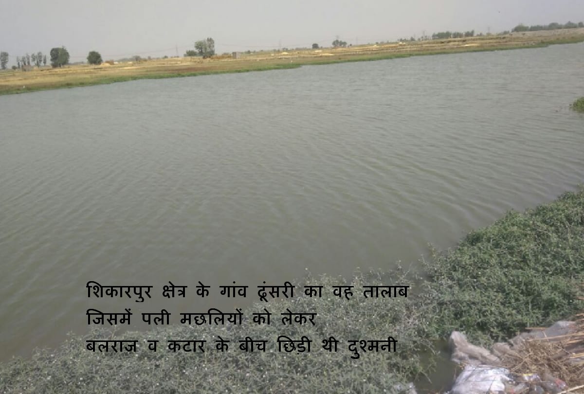 gangster blaraj bhati life story is a film tale, he enter in crime world by catching fish in up pond