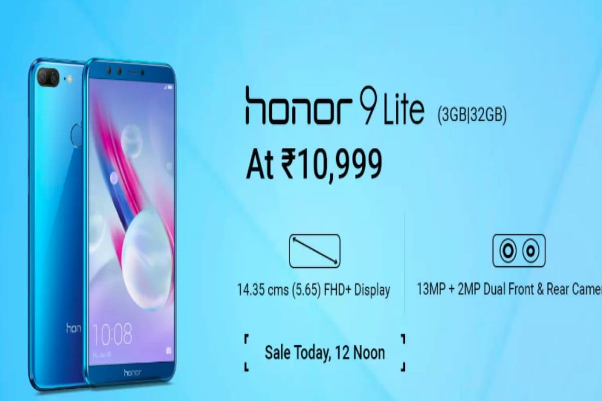 Honor 9 Lite again goes to sale in India today via flipkart