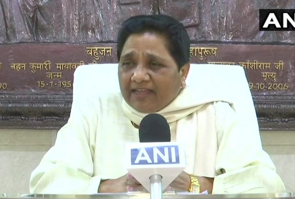 mayawati comments on yogi adityanath having food in dalits house.