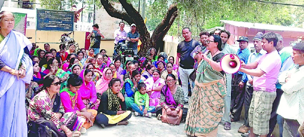 Protests taken in protest against the Pancheshwar dam