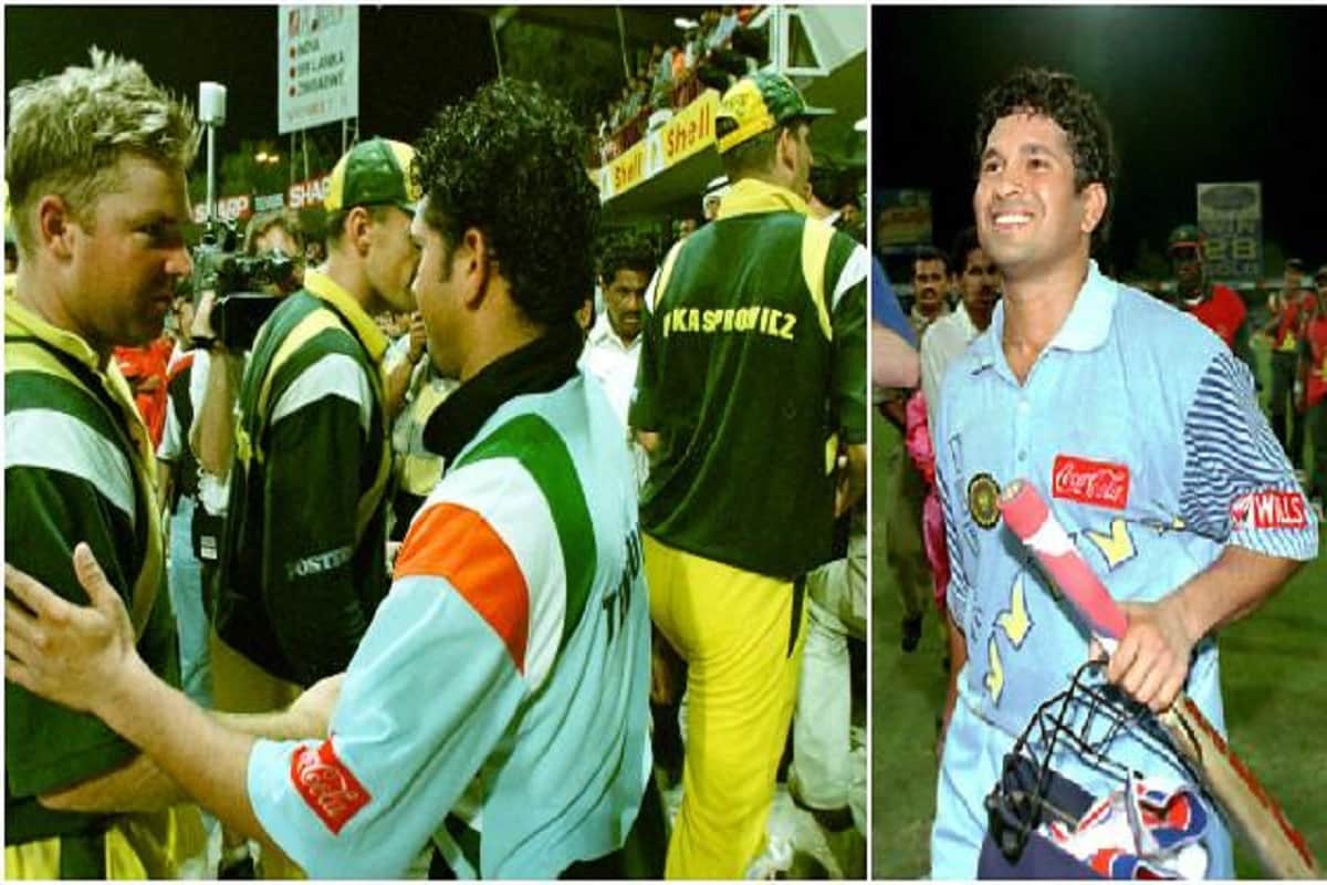 sachin tendulkar smashed fabulous hundred on his birthday against australia in 1998
