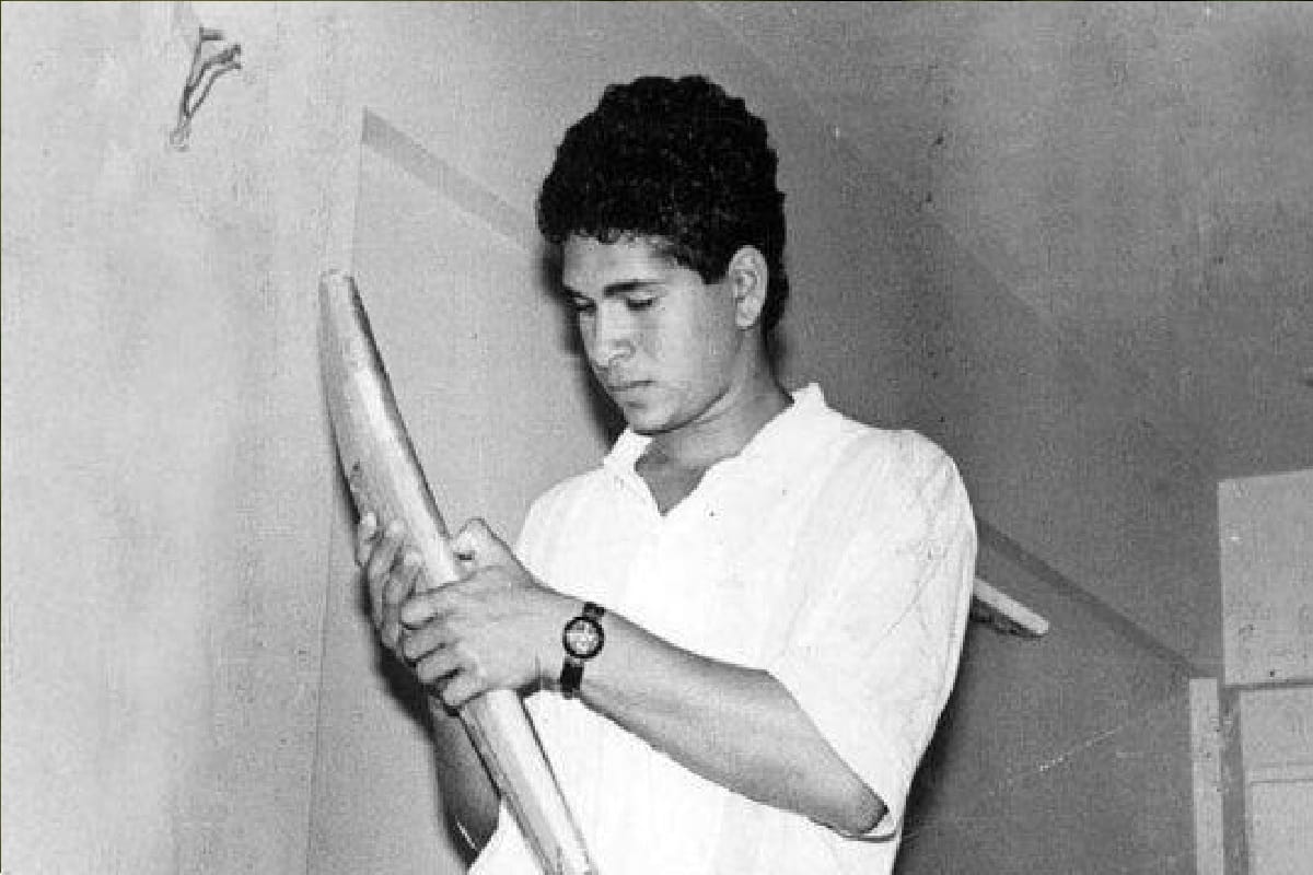sachin tendulkar says when he Was not selected when I appeared for first selection trials 