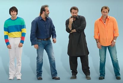 4 Years Of  Sanju ranbir kapoor used to eat 8 times a  day for muscular body and look like sanjay dutt