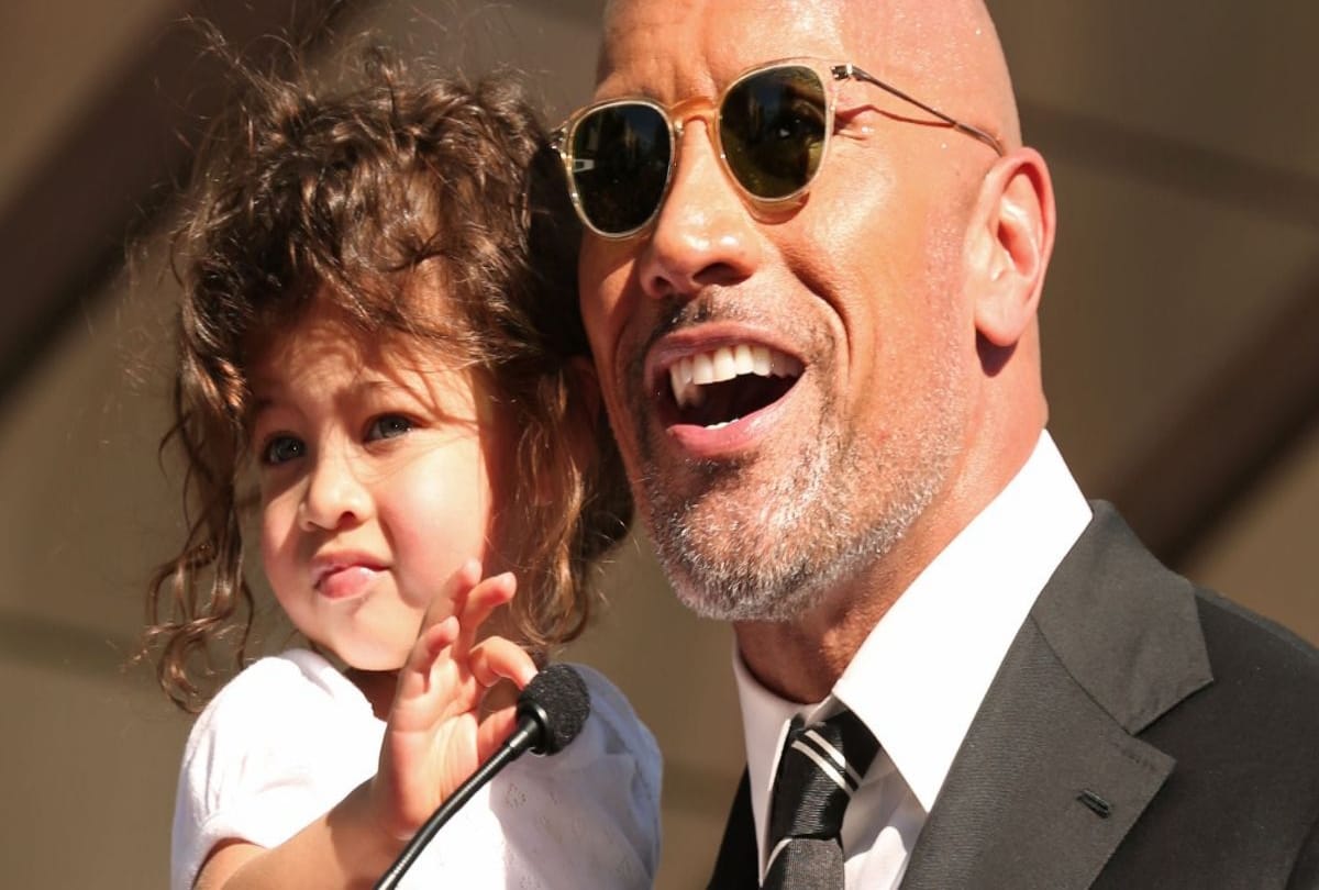 Dwayne Johnson The Rock shares first photo with baby Tiana with heartwarming message