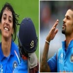 BCCI recommends Smriti Mandhana and Shikhar Dhawan for Arjuna Award