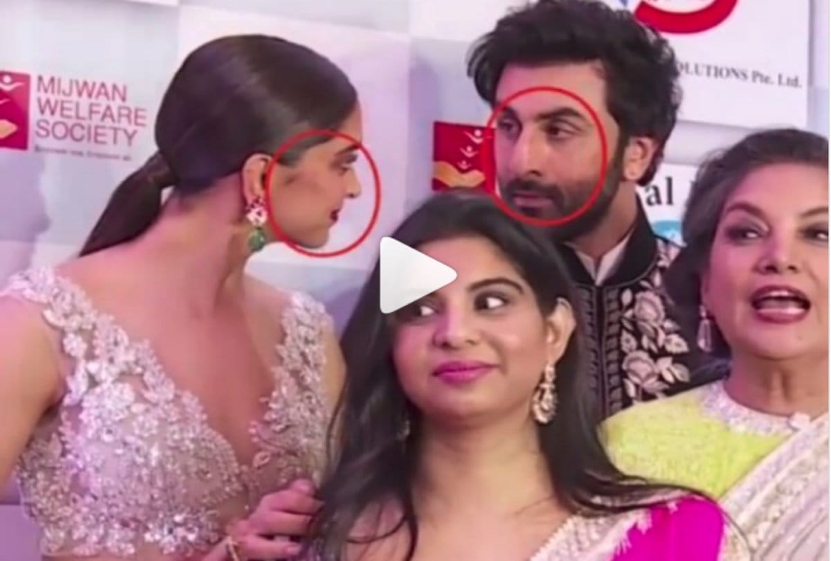 deepika padukone and ranbir kapoor candid conversation video viral